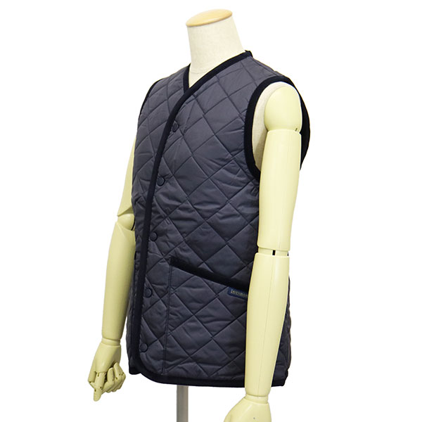 新品タグ付定価49500円LAVENHAMキルティングベストS36ラベンハムML 正規取扱店 LAVENHAM (ラベンハム) WMS SLJ3166 THORNHAM 22 RC