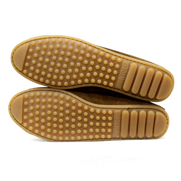 正規取扱店 MINNETONKA(ミネトンカ)FrontLaceHardsoleKneeHighBoot(フロントレースニーハイブーツ)#1428 DUSTYBROWN レディース MT050