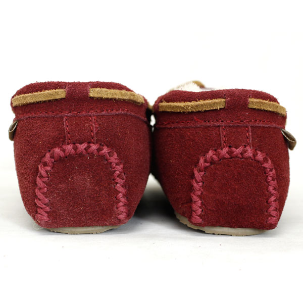 正規取扱店 MINNETONKA(ミネトンカ) Sheepskin Pippa Slipper(シープスキンピッパスリッパ) #42025 CRANBERRY レディース MT368