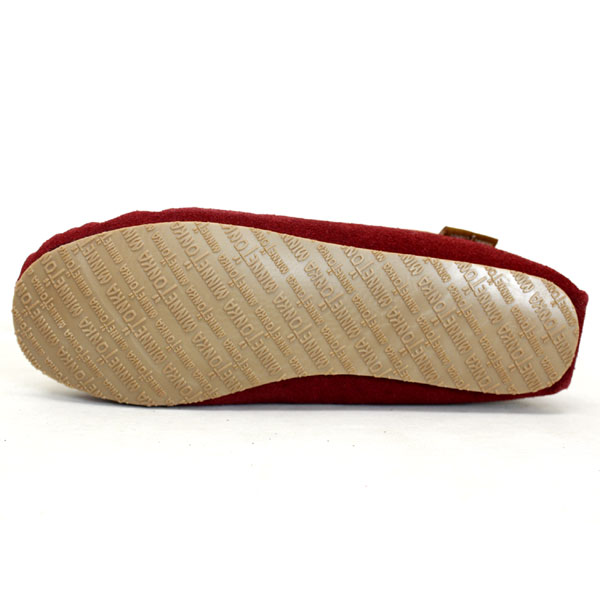 正規取扱店 MINNETONKA(ミネトンカ) Sheepskin Pippa Slipper(シープスキンピッパスリッパ) #42025 CRANBERRY レディース MT368
