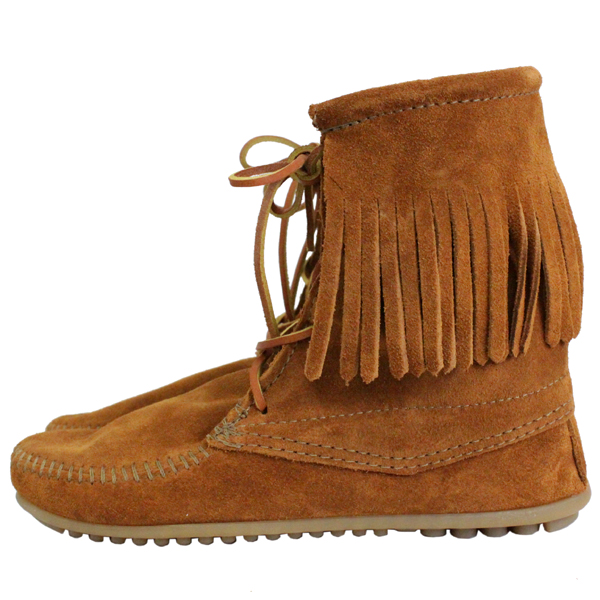 正規取扱店 MINNETONKA(ミネトンカ)Tramper Ankle Hi Boot(トランパー アンクルハイブーツ)#422 BROWN レディース MT025