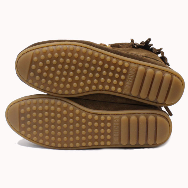 正規取扱店 MINNETONKA(ミネトンカ) Tramper Ankle Boots(トランパーアンクルハイブーツ)#428 DUSTY BROWN SUEDE レディース MT222