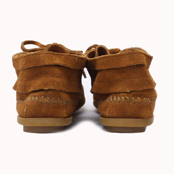 正規取扱店 MINNETONKA(ミネトンカ) Beaded Ankle Boots(ビーズアンクルブーツ)#512 BROWN SUEDE レディース MT216