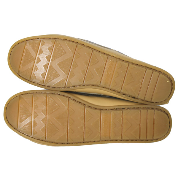 正規取扱店 MINNETONKA(ミネトンカ) New Beaded Kilty Moccasin(ニュービーディッドキルティモカシン)#637 SAND SMOOTH レディース MT036