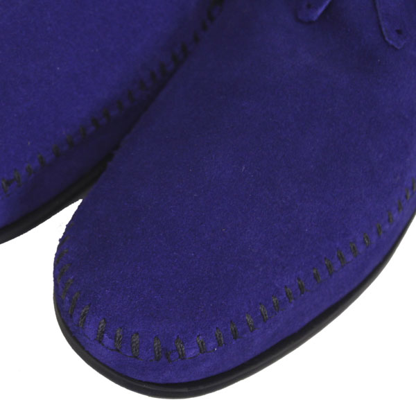 MINNETONKA(ミネトンカ) Double Fringe Side Zip Boot(ダブルフリンジサイドジップブーツ) #699F BLUE VIOLET レディース MT356