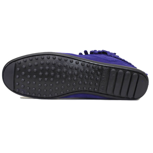MINNETONKA(ミネトンカ) Double Fringe Side Zip Boot(ダブルフリンジサイドジップブーツ) #699F BLUE VIOLET レディース MT356