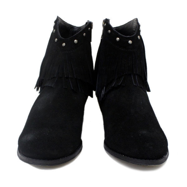 正規取扱店 MINNETONKA(ミネトンカ) Bandera Boot(バンデラブーツ) #84010 BLACK レディース MT237