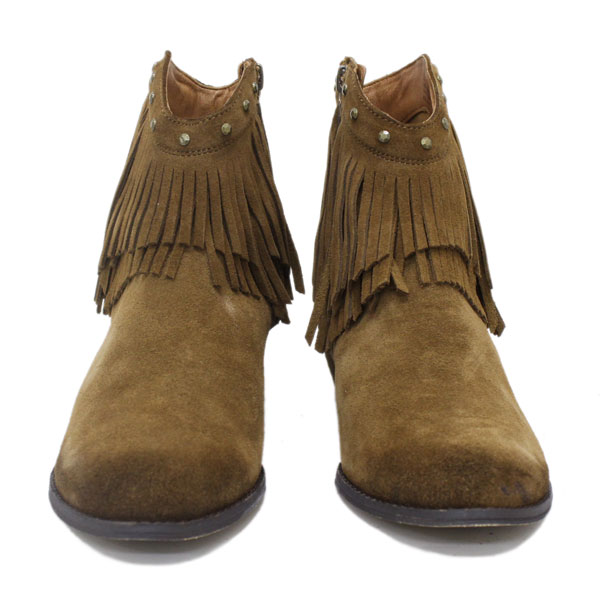 正規取扱店 MINNETONKA(ミネトンカ) Bandera Boot(バンデラブーツ) #84010 DUSTY BROWN レディース MT238