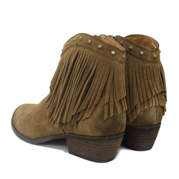 正規取扱店 MINNETONKA(ミネトンカ) Bandera Boot(バンデラブーツ) #84010 DUSTY BROWN レディース MT238