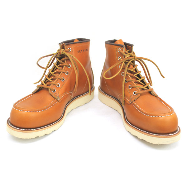 2011-2012新作 正規代理店 REDWING (レッドウィング) 9875 6inch CLASSIC MOC TOE ブーツ ゴールドラセットセコイア 犬タグ