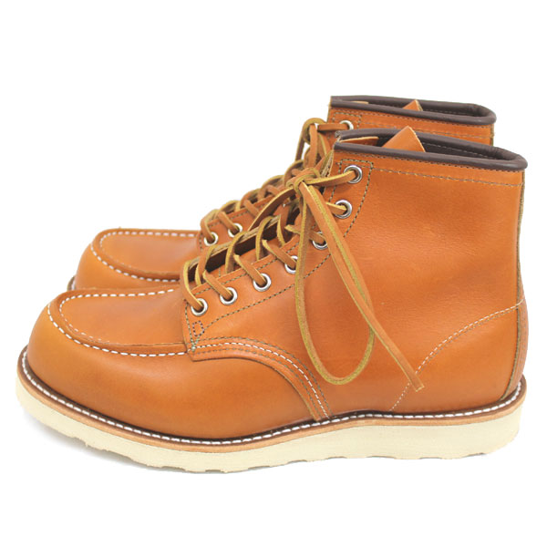2011-2012新作 正規代理店 REDWING (レッドウィング) 9875 6inch CLASSIC MOC TOE ブーツ ゴールドラセットセコイア 犬タグ