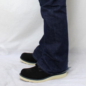 正規代理店RED WING(レッドウィング) 8174 6inch CLASSIC ROUND TOE ブーツ ブラックラフアウト スエード