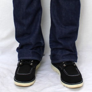 正規代理店RED WING(レッドウィング) 8874 6inch CLASSIC MOC TOE ブーツ ブラックラフアウト