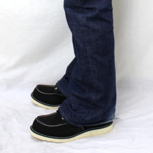 正規代理店RED WING(レッドウィング) 8874 6inch CLASSIC MOC TOE ブーツ ブラックラフアウト