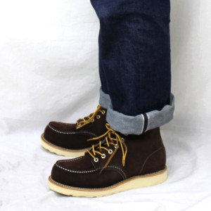 正規代理店RED WING(レッドウィング)8878 6inch CLASSIC MOC TOE ブーツ JAVA MULESKINER ROUGHOUT