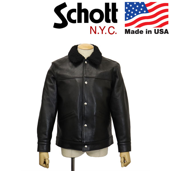 SCHOTT ランチジャケット レザー 楽天市場】Schott/ショット 公式通販 |219US COLLAR BOA RANCH