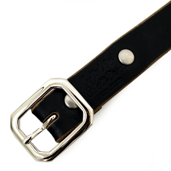 正規取扱店 SCHOTT(ショット) PERFECTO BELT NARROW(パーフェクトベルトナロー) BLACK ブラック