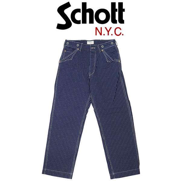 正規取扱店 Schott (ショット) 3911008 OLD HICKORY DENIM PANTS