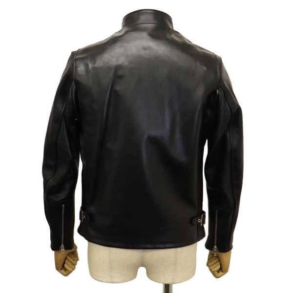 schott 黒 シングルライダースジャケット Schott/ショット/70'S SINGLE RIDERS JACKET/シングル