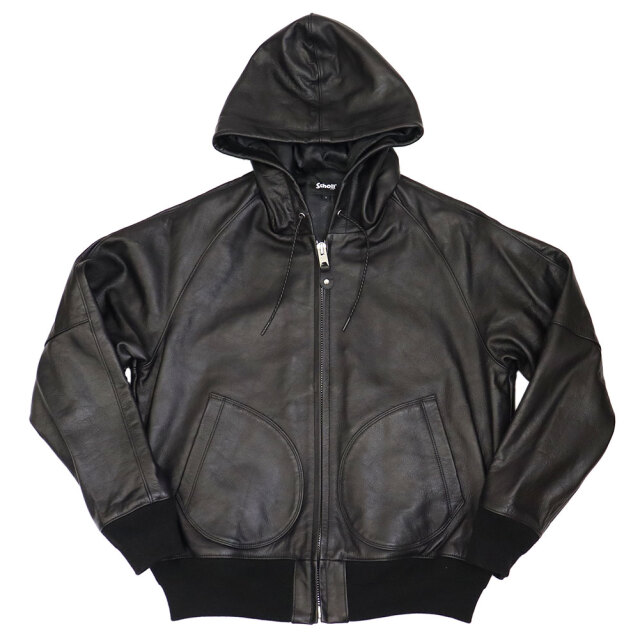 正規取扱店 Schott (ショット) 5950055 LEATHER HOOED JACKET レザー