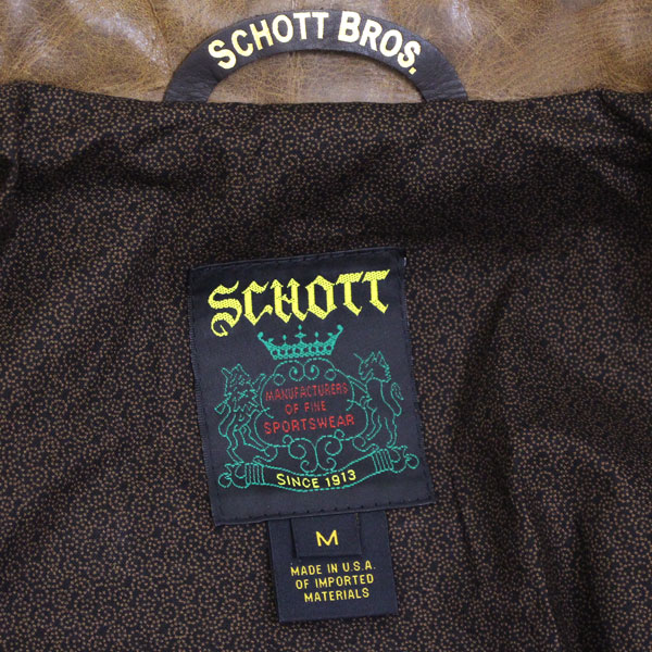 Schott(ショット)正規取扱店THREEWOOD