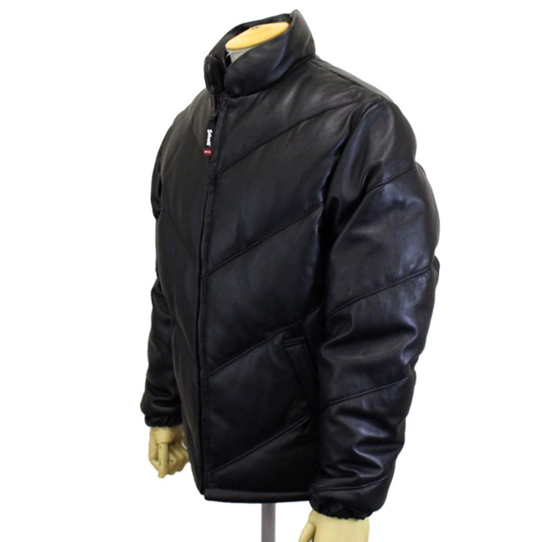 正規取扱店 Schott (ショット) 7552 245D LEATHER DOWN JKT BIAS QUILT
