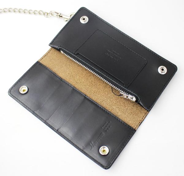 正規取扱SCHOTT(ショット)　PERFECTO WALLET(パーフェクトウォレット)　BLACK ブラック