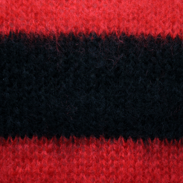 正規取扱店 SEDITIONARIES(セディショナリーズ) Mohair Jumper(モヘアジャンパー・モヘアセーター) ブラックxレッド STM015