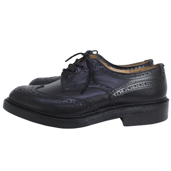 正規代理店 Tricker's トリッカーズ COUNTRY BOURTON(カントリーバートン) BLACK BOX CALF ブラックボックスカーフ