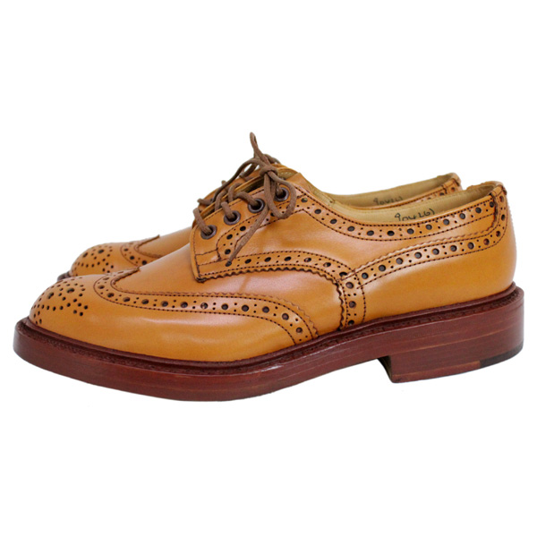 正規取扱店 Tricker's トリッカーズ 5633M COUNTRY BOURTON(カントリーバートン) ダブルレザーソール エイコンアンティーク TK002