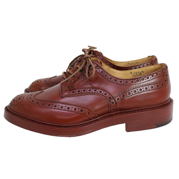 正規取扱店 Tricker's トリッカーズ 5633M COUNTRY BOURTON(カントリーバートン) ダブルレザーソール マロンアンティーク TK003