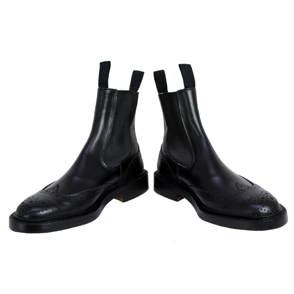 正規取扱店 Tricker's トリッカーズ 2754M COUNTRY HENRY(カントリーヘンリー) ダブルレザーソール ブラックボックスカーフ TK004