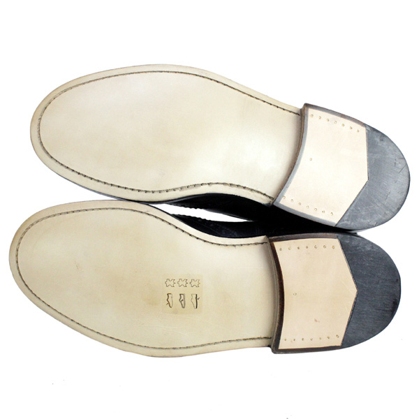 正規取扱店 Tricker's トリッカーズ 2754M COUNTRY HENRY(カントリーヘンリー) ダブルレザーソール ブラックボックスカーフ TK004