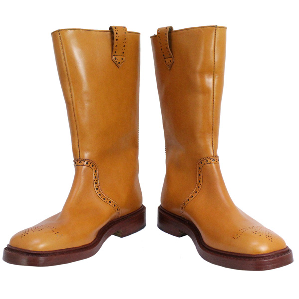 正規取扱店 Tricker's トリッカーズ 6672M COUNTRY HIGH WEG BROGUN(カントリーハイウェッジブローグ) エイコンアンティーク TK007
