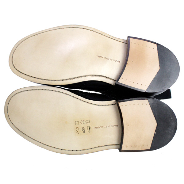 正規取扱店 Tricker's トリッカーズ 2508M COUNTRY BROGUE(カントリーブローグ) ダブルレザーソール ブラックボックスカーフ TK009