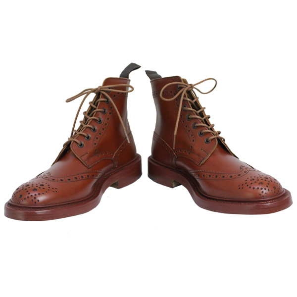 正規取扱店 Tricker's トリッカーズ 2508M COUNTRY BROGUE(カントリーブローグ) ダブルレザーソール マロンアンティーク TK011