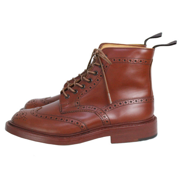 正規取扱店 Tricker's トリッカーズ 2508M COUNTRY BROGUE(カントリーブローグ) ダブルレザーソール マロンアンティーク TK011