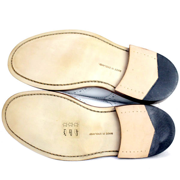 正規取扱店 Tricker's トリッカーズ 2508M COUNTRY BROGUE(カントリーブローグ) ダブルレザーソール ホワイトアニリンカーフ TK012