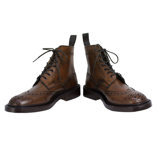 正規取扱店 Tricker's トリッカーズ 2508M COUNTRY BROGUE(カントリーブローグ) ダブルレザーソール コーヒーバーニッシュ TK017