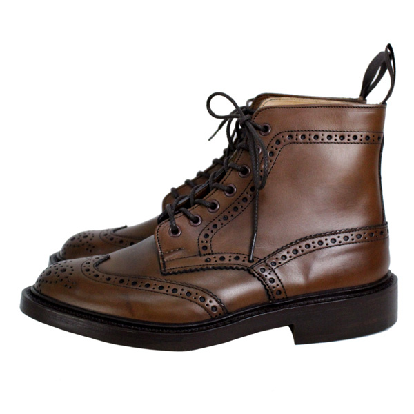 正規取扱店 Tricker's トリッカーズ 2508M COUNTRY BROGUE(カントリーブローグ) ダブルレザーソール コーヒーバーニッシュ TK017