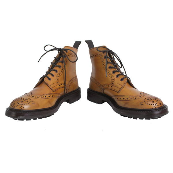 正規取扱店 Tricker's トリッカーズ 2508M COUNTRY BROGUE(カントリーブローグ) コマンドソール 1001バーニッシュ TK020
