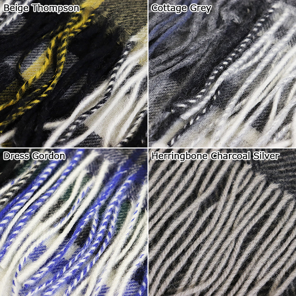 正規取扱店 TWEEDMILL (ツイードミル) 48-190 Lambswool Knee Rug