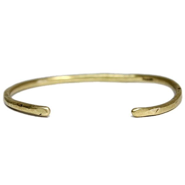 VASSER(バッサー)My Way My Pace Brass Bangle(マイウェイマイペースブラスバングル)
