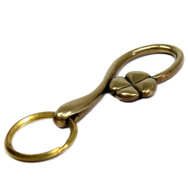 VASSER(バッサー)Clover Key Chain Brass(クローバーキーチェーンブラス)