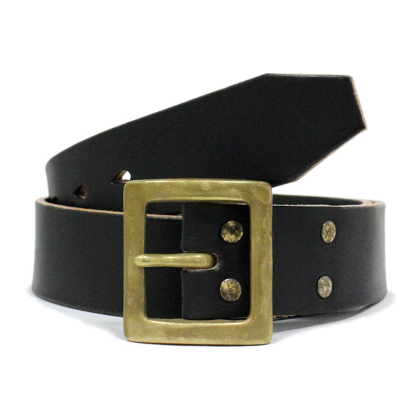 VASSER(バッサー)Mighty Leather Belt Classic Black(マイティーレザーベルト クラシックブラック)