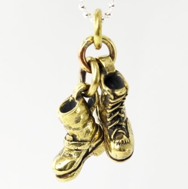 正規取扱 VASSER（バッサー） Biker Boot Cracker Pendant Brass