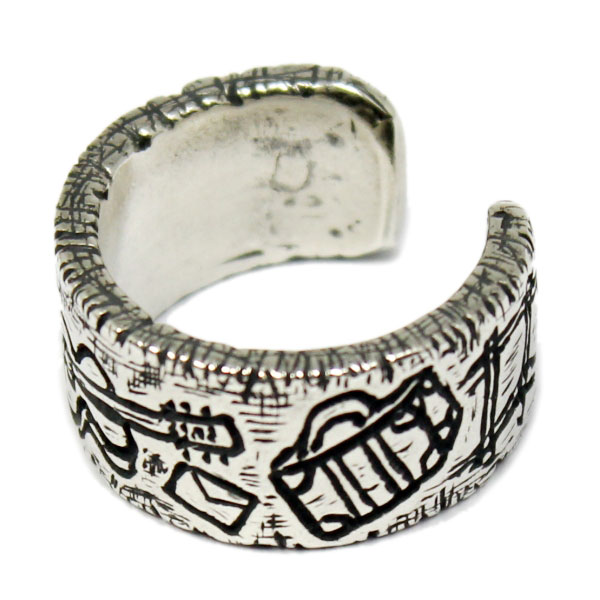 VASSER(バッサー)Sketch Ring(スケッチリング) [男の旅] 小指向けフリーサイズ