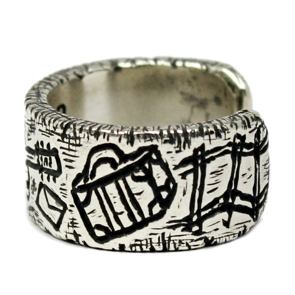 VASSER(バッサー)Sketch Ring(スケッチリング) [男の旅] 小指向けフリーサイズ