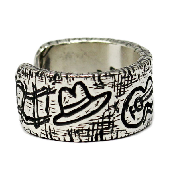 VASSER(バッサー)Sketch Ring(スケッチリング) [男の旅] 小指向けフリーサイズ