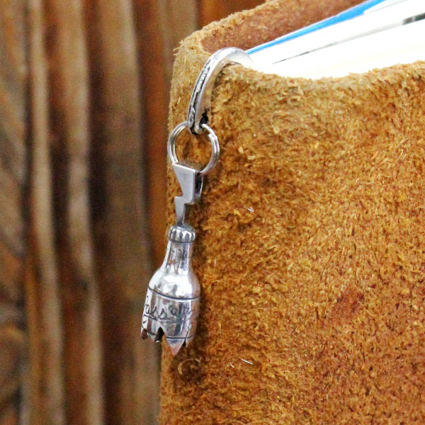 VASSER(バッサー)Lightning Bottle Bookmarker Silver(ライトニングボトルブックマーカーシルバー)